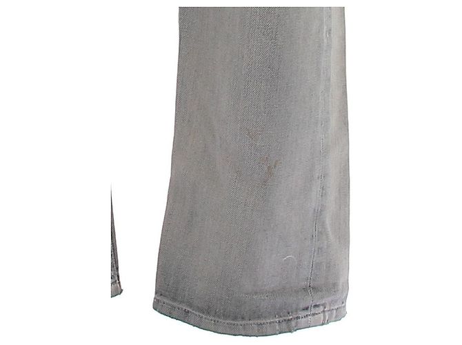 Dior Jeans aus Baumwolle Grau Größe 34 - Ansicht 5