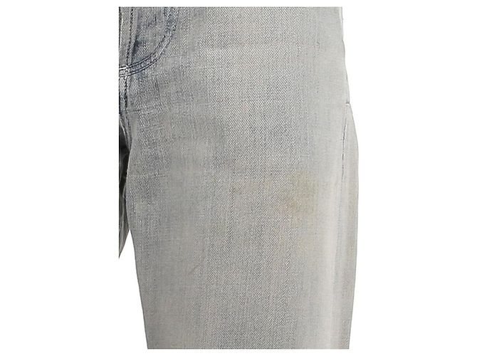 Dior Jeans aus Baumwolle Grau Größe 34 - Ansicht 6
