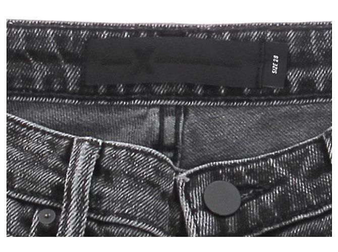 Alexander Wang Ride Jeans grau Baumwolle - Ansicht 5