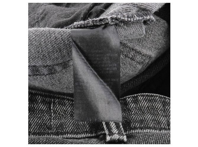 Alexander Wang Ride Jeans grau Baumwolle - Ansicht 7