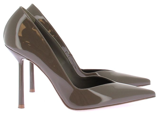 Le Silla Décolleté kaki "Vivienne" Cachi - vista 2