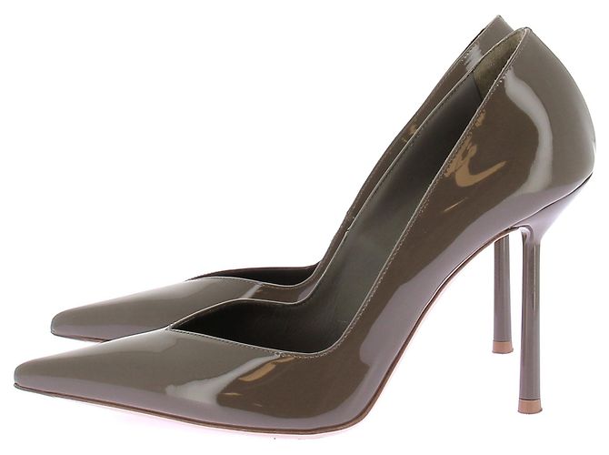 Le Silla Décolleté kaki "Vivienne" Cachi - vista 3