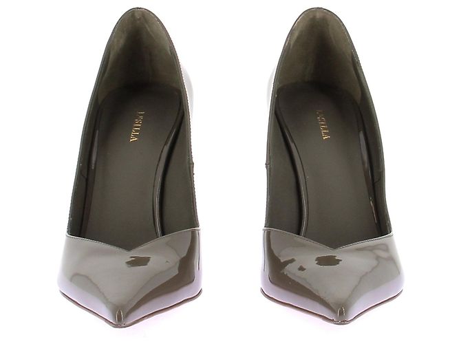 Le Silla Décolleté kaki "Vivienne" Cachi - vista 4