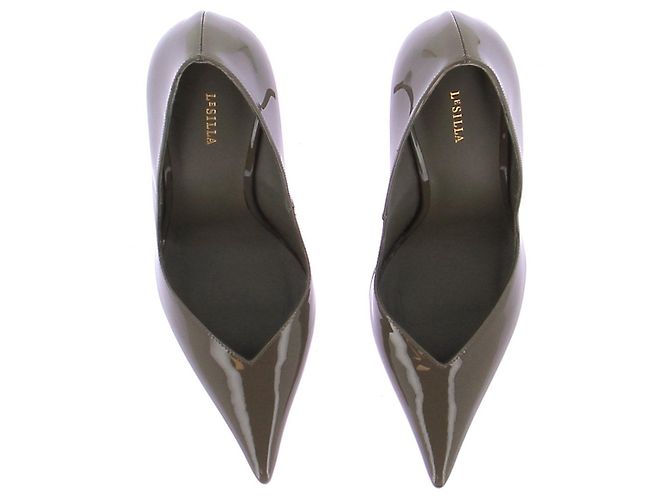 Le Silla Décolleté kaki "Vivienne" Cachi - vista 6