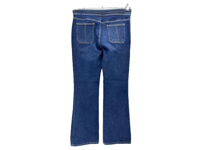 Vaqueros denim crudo Vanessa Bruno azul algodón talla 38 - vista 2