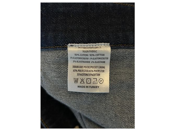 Vaqueros denim crudo Vanessa Bruno azul algodón talla 38 - vista 4