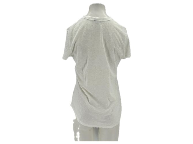 Autre Marque T-shirt bianco a maniche corte James Perse in cotone - vista 2