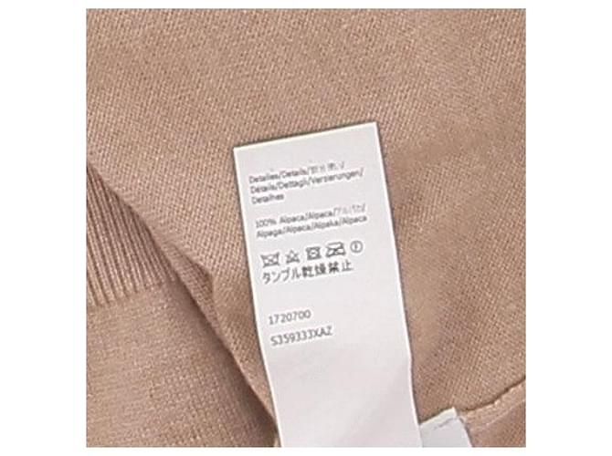 Loewe Wollpullover beige mit Ton-in-Ton-Logo - Ansicht 7