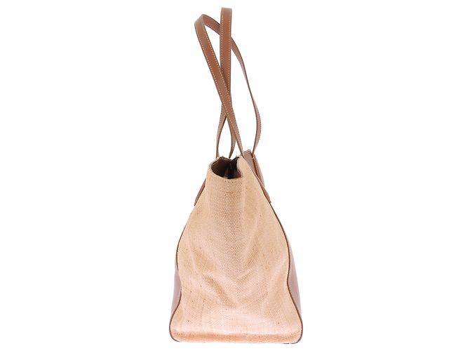 Autre Marque Borsa tote in rafia STELLA ET SUZIE Marrone - vista 3