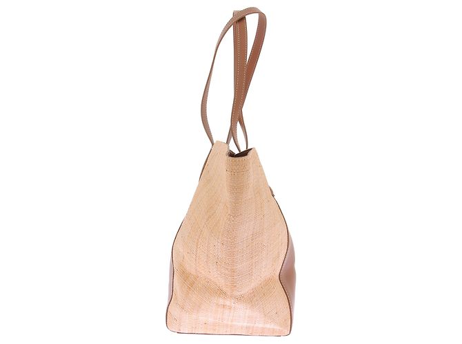 Autre Marque Borsa tote in rafia STELLA ET SUZIE Marrone - vista 4