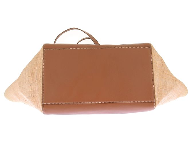 Autre Marque Borsa tote in rafia STELLA ET SUZIE Marrone - vista 5