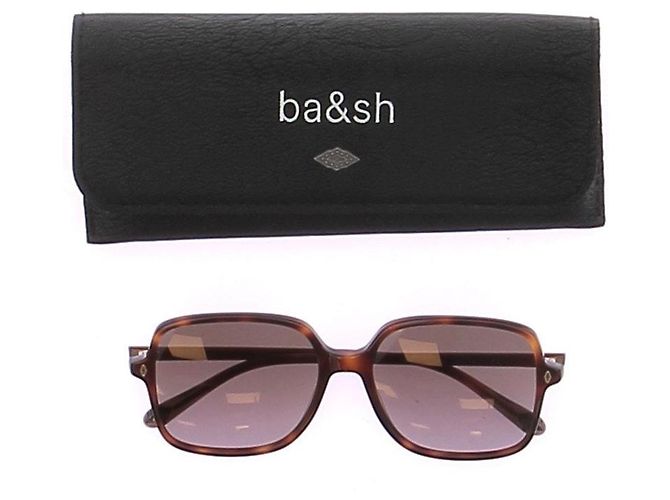 Ba&Sh Sonnenbrille Schildpatt Braun - Ansicht 7