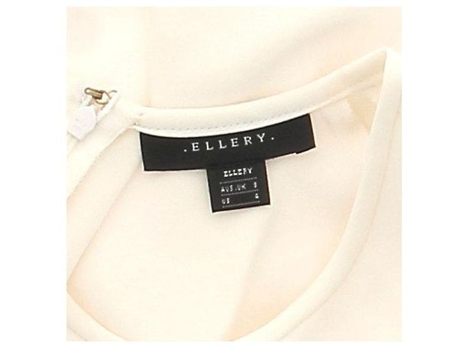 Camiseta Ellery creme de manga curta Bege - vista 6