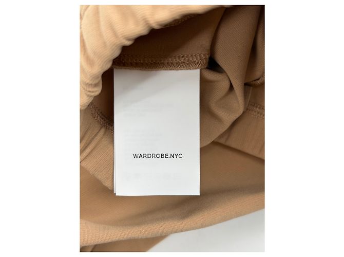 Autre Marque Wardrobe NYC Slim Hose Camel Viscose Kamel - Ansicht 3