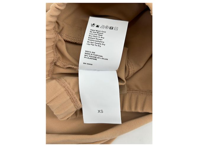 Autre Marque Wardrobe NYC Slim Hose Camel Viscose Kamel - Ansicht 4