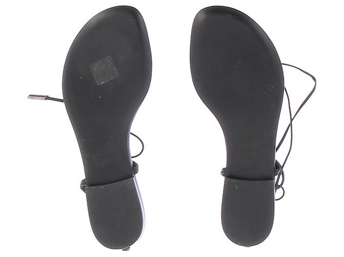 Magda Butrym Leder- und Perlen-Sandalen - Ansicht 7