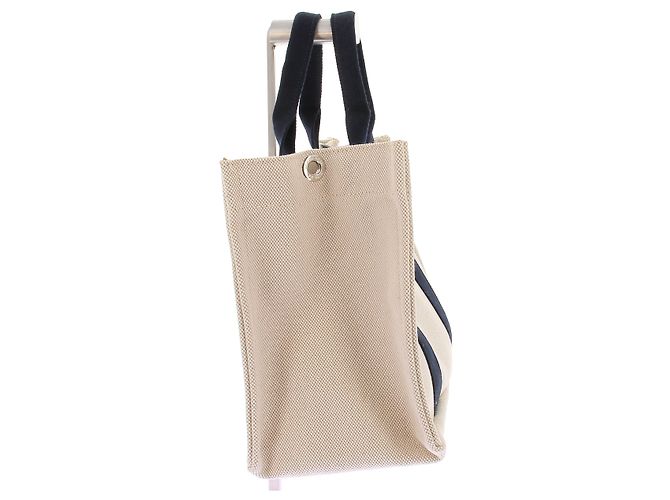 Autre Marque FRANCOIS RENIER Steppte Baumwolltasche beige - Ansicht 3