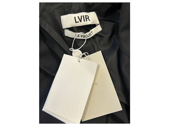 Autre Marque LVIR Wollblazer Schwarz - Ansicht 5