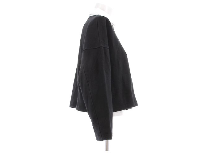 Autre Marque Polo a maniche lunghe blu scuro PORT DE BRAS Blu navy - vista 3
