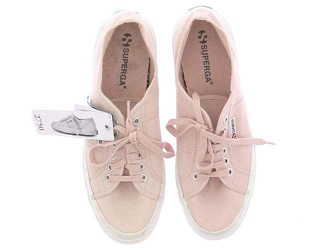 Sneakers Superga in tela rosa uomo 42 - vista 6