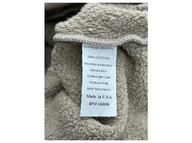 Autre Marque Beige kurz geschnittene Weste mit Reißverschluss - Ansicht 6