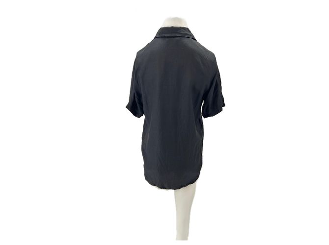 Anine Bing Camicia nera senza maniche Nero - vista 2