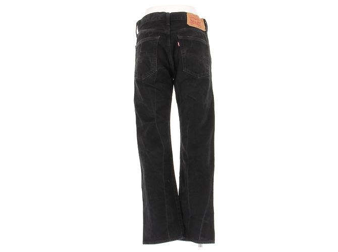 Jeans Levi's 501 neri in cotone taglia 31 Nero - vista 2