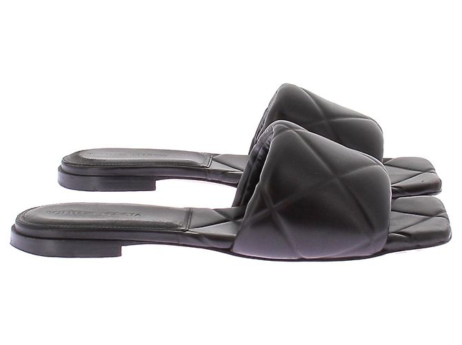 Sandali Bottega Veneta in pelle trapuntata nera Nero - vista 2