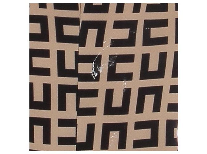 Elisabetta Franchi Bedrucktes Kleid Braun Polyester Größe 44 - Ansicht 5