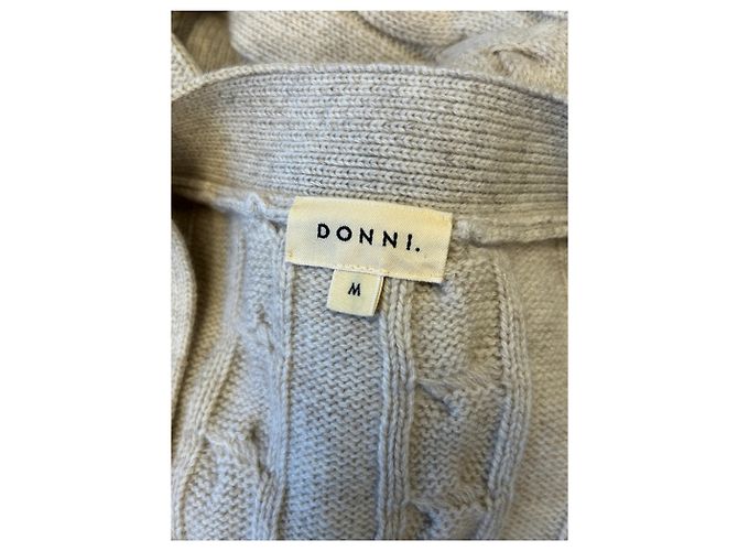 Autre Marque Cardigan intrecciato beige - vista 5