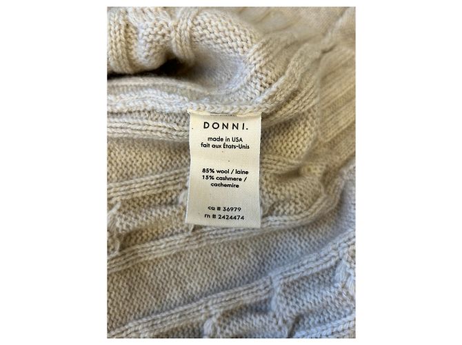 Autre Marque Cardigan intrecciato beige - vista 6