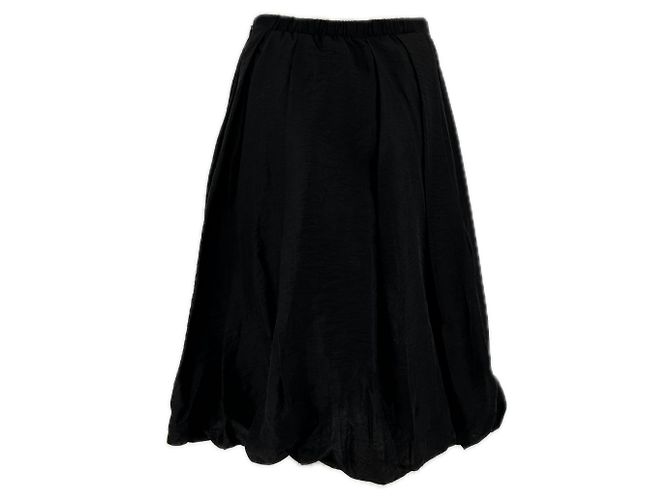 Falda midi puff negra Baum und Pferdgarten Negro - vista 2