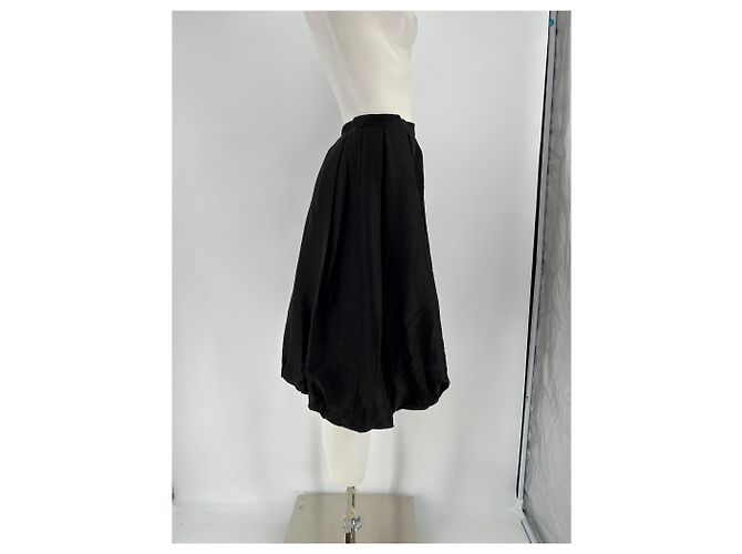 Falda midi puff negra Baum und Pferdgarten Negro - vista 3