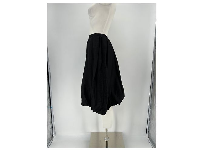 Falda midi puff negra Baum und Pferdgarten Negro - vista 4