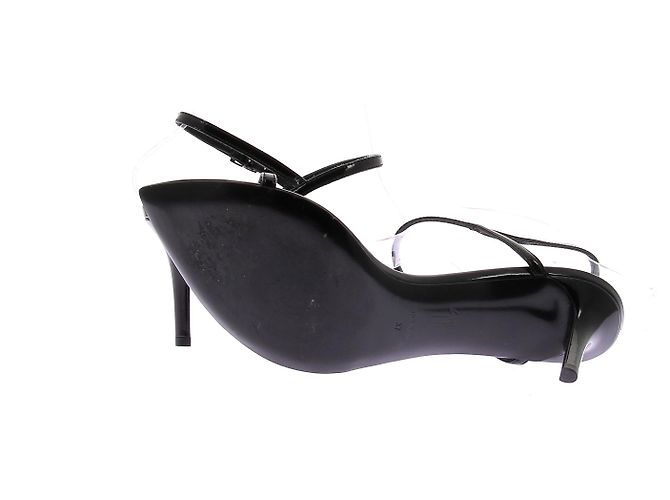 Giuseppe Zanotti Sandali in pelle verniciata nera Nero - vista 6