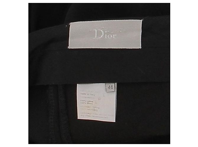 Dior Schwarze Wollhose - Ansicht 3