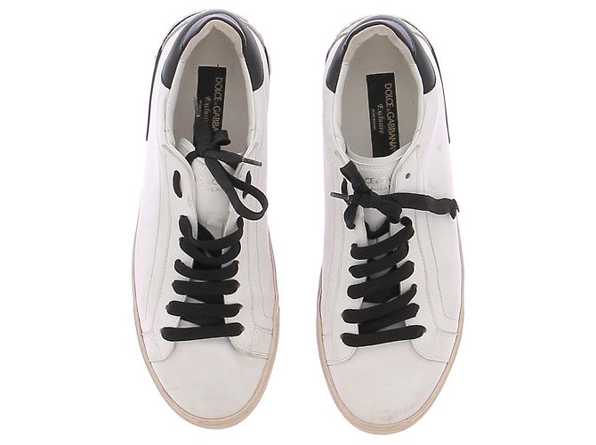 Dolce & Gabbana Baskets blanches "Portofino" - vue 4