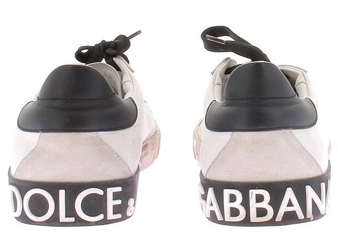 Dolce & Gabbana Baskets blanches "Portofino" - vue 6