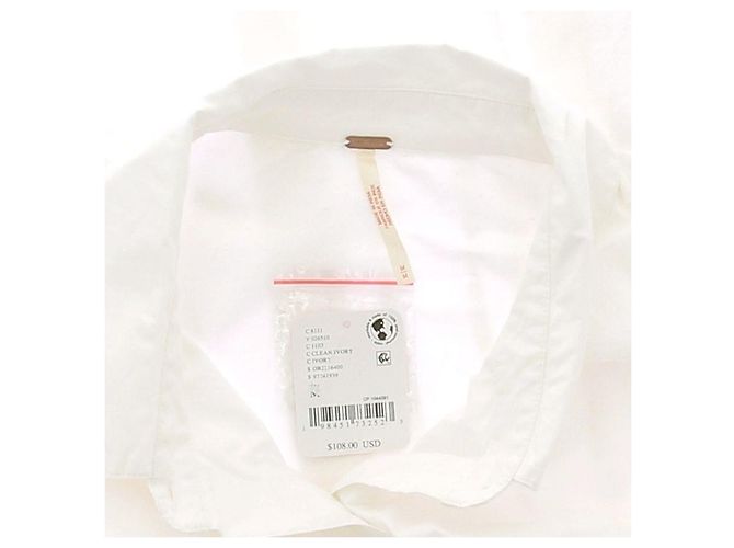 Camisa blanca de algodón con mangas abullonadas Free People Blanco - vista 5