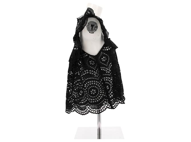 Zimmermann Schwarze Spitzenbluse - Ansicht 3