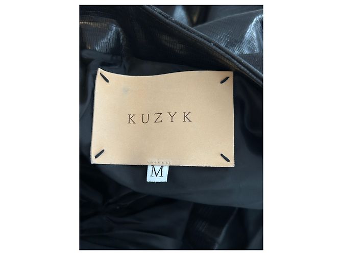 Autre Marque Lederjacke "Gabrielle" Schwarz - Ansicht 5