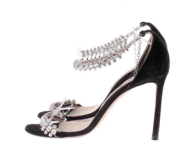 Jimmy Choo Sandali con tacco neri Nero - vista 3