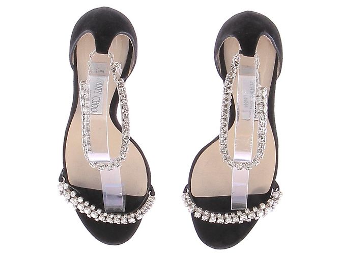 Jimmy Choo Sandali con tacco neri Nero - vista 6