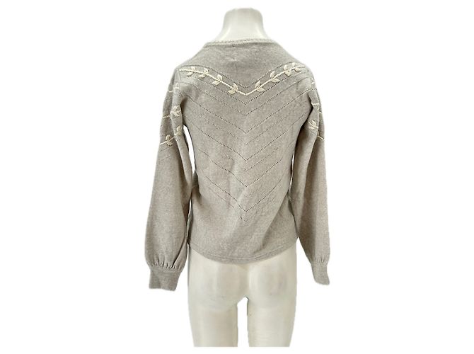 Autre Marque Suéter de lana gris MOLLI Talla S - vista 2
