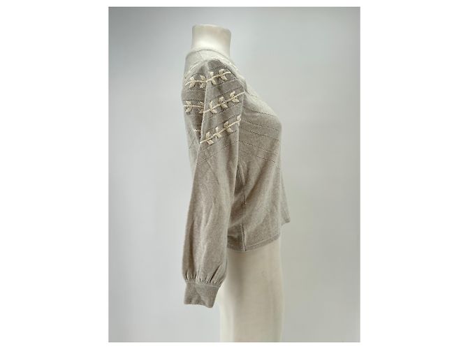 Autre Marque Suéter de lana gris MOLLI Talla S - vista 3