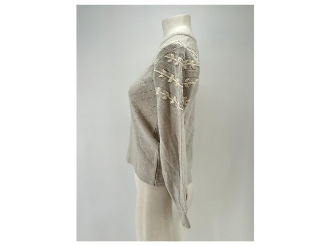 Autre Marque Suéter de lana gris MOLLI Talla S - vista 4