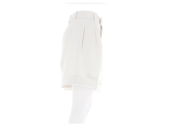Bermuda bianchi Khaite Bianco - vista 3