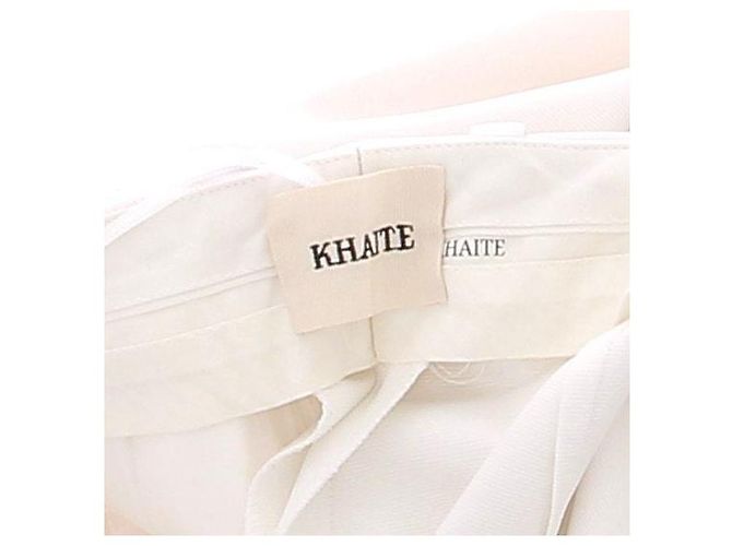 Bermuda bianchi Khaite Bianco - vista 5