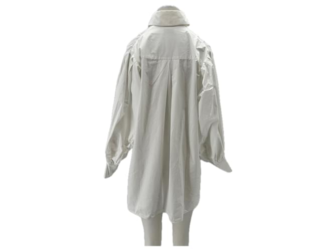 Autre Marque Camicia bianca oversized Bianco - vista 2