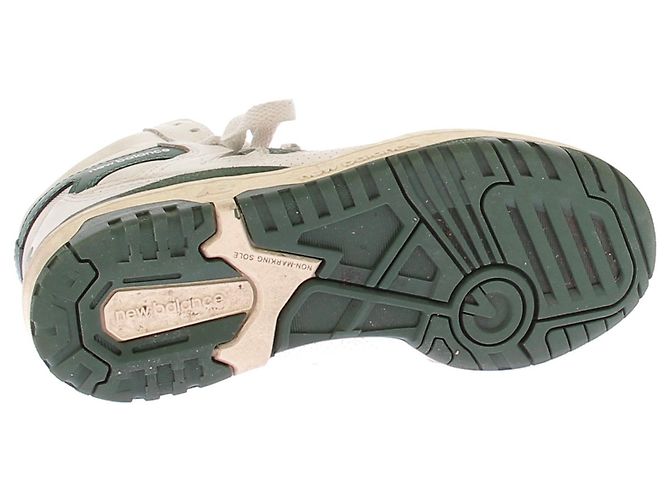New Balance Leder Sneakers "650R" Grün - Ansicht 7
